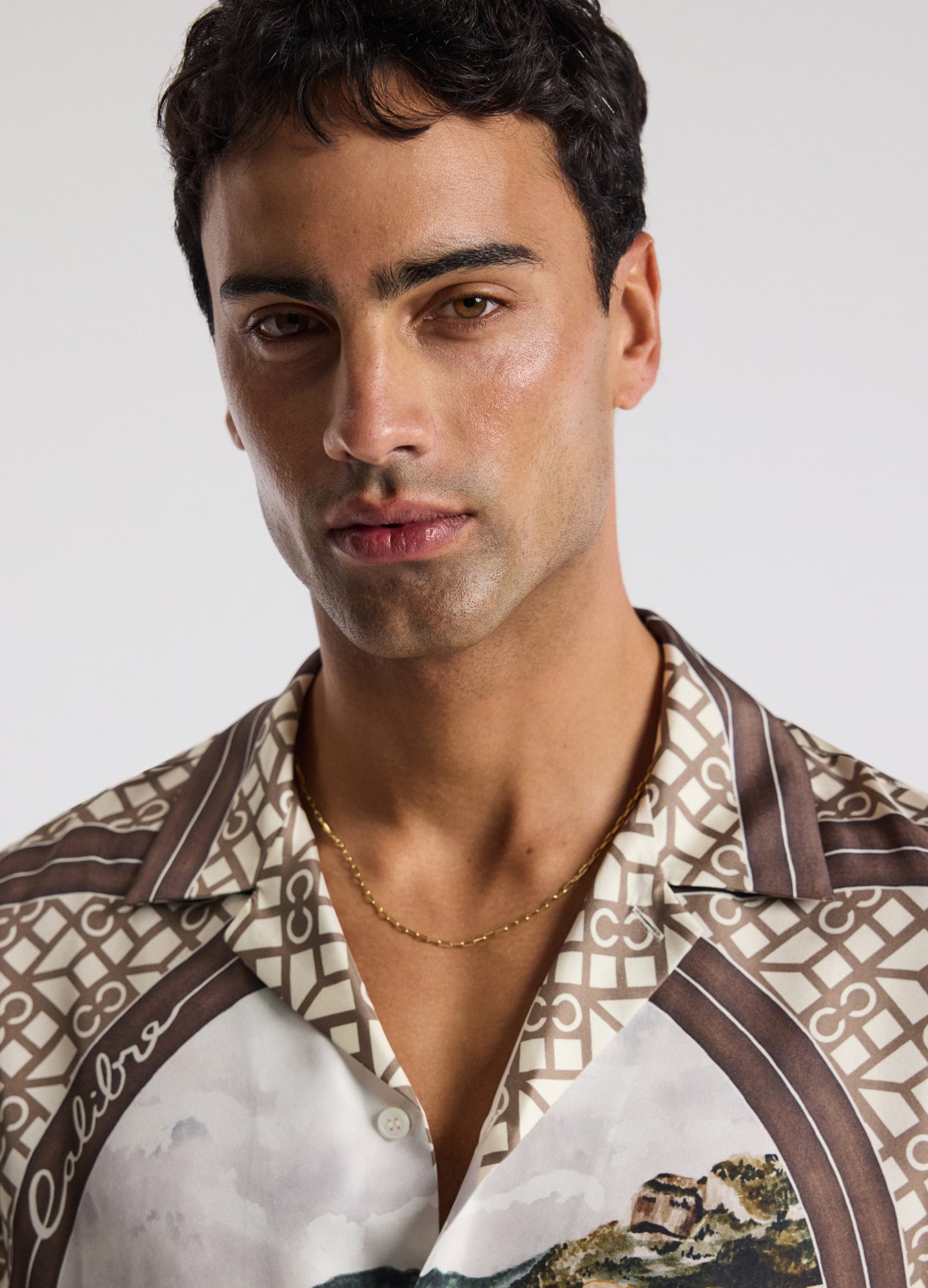 Monte Carlo Silk Shirt Natural