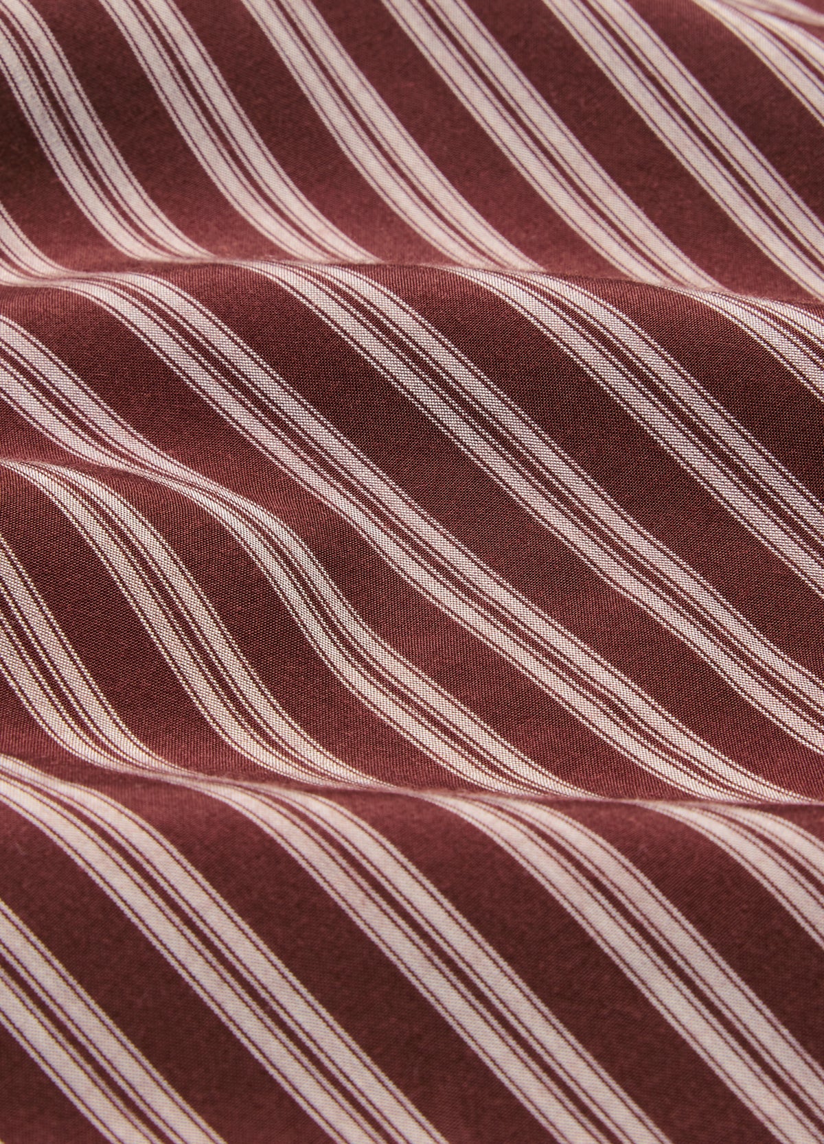 Tailored Shadow Stripe Shirt Bourbon