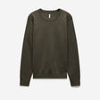 Merino Wool Crew Neck Sweater Khaki