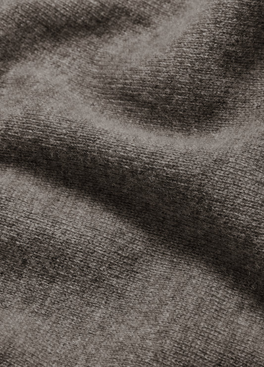 Ultra Fine Merino Wool Sweater Mocha