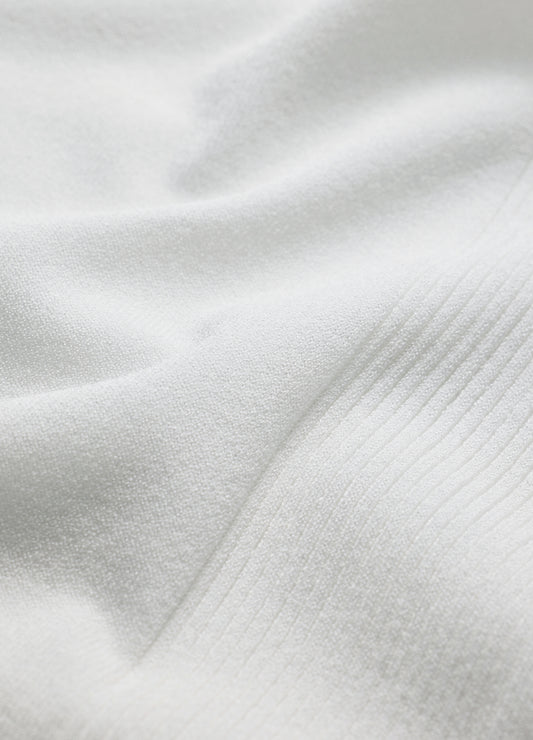 Short Sleeve Tech Henley Ivory