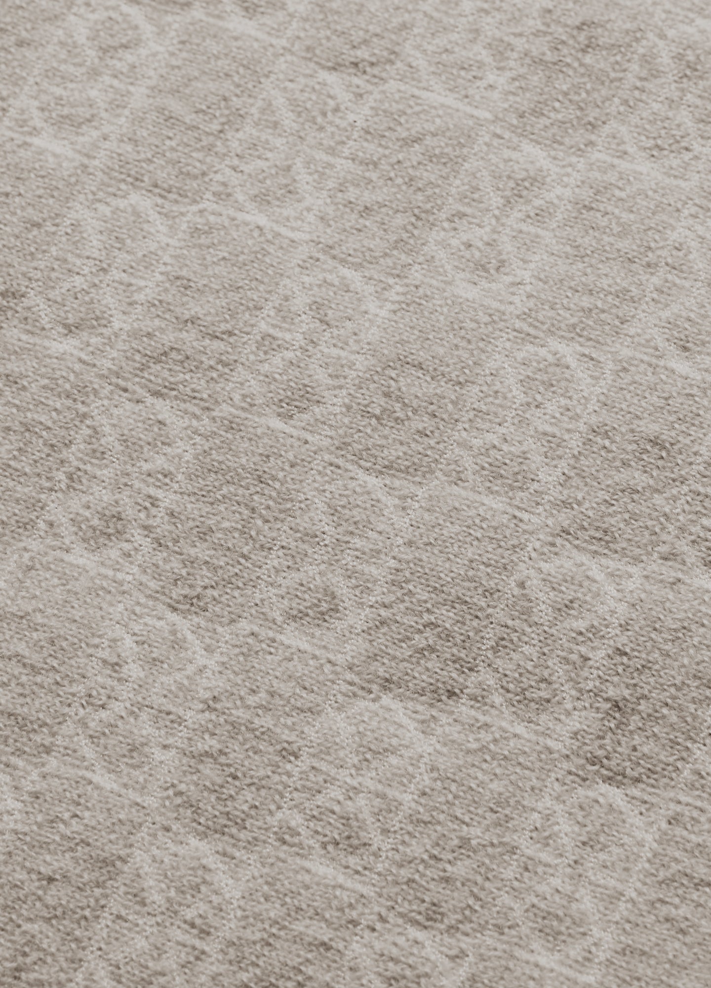 Quarter Zip Monogram Jacquard Sweater Stone