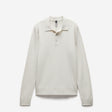 Long Sleeved Tech Knit Polo Salt