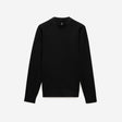 Mock Neck Merino Sweater Black