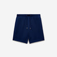 Eyelet Mesh Knit Shorts Delft Blue