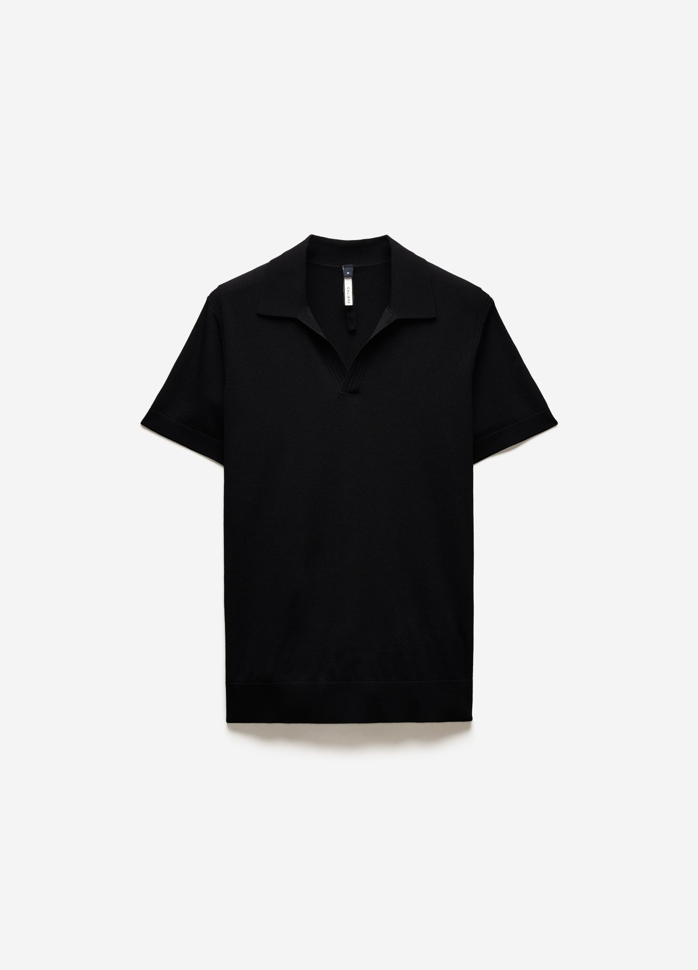 Tech Shoulder Trim Polo Black