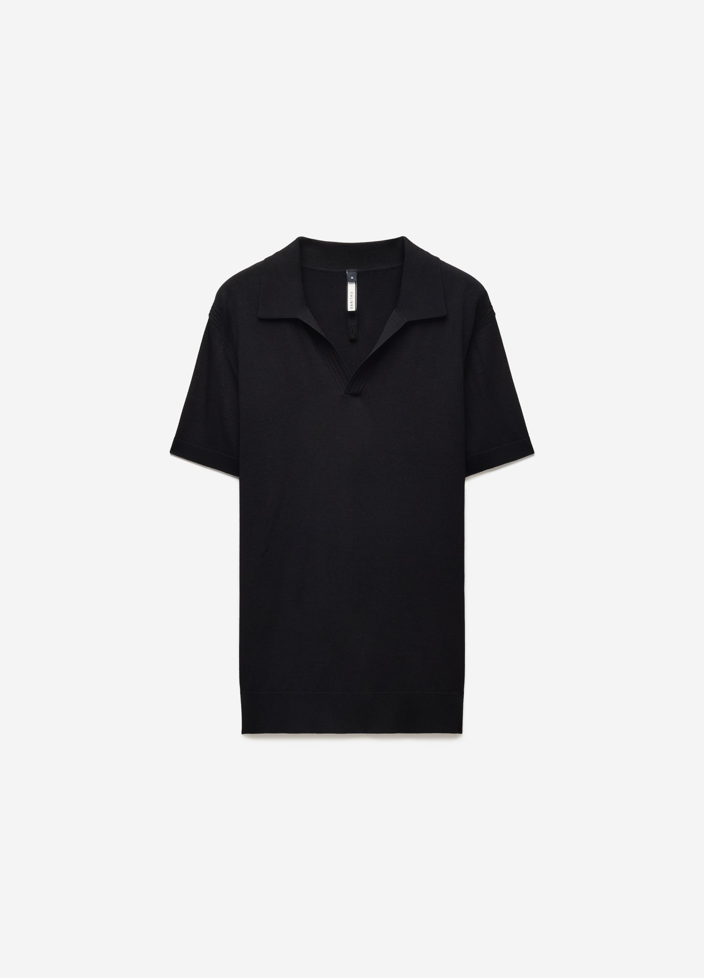 Tech Shoulder Trim Polo Black