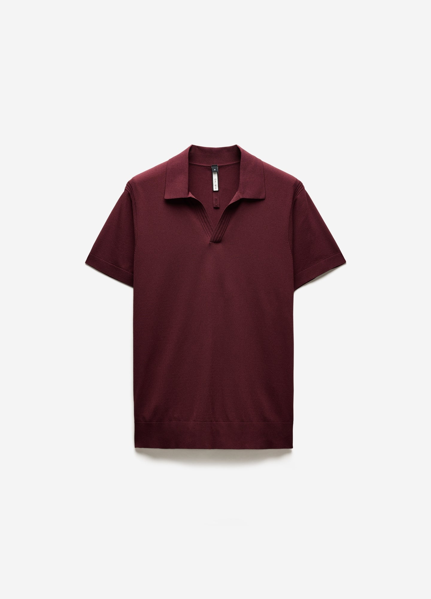 Tech Shoulder Trim Polo Wine