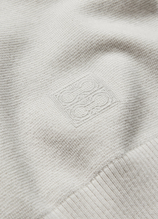 Crew Neck Merino Sweater Salt