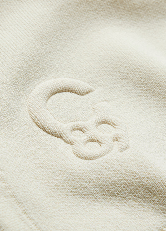 Relaxed Crew Neck Sweater Bone
