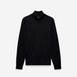 Roll Neck Merino Sweater Black
