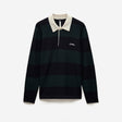 Striped Long Sleeve Rugby Navy