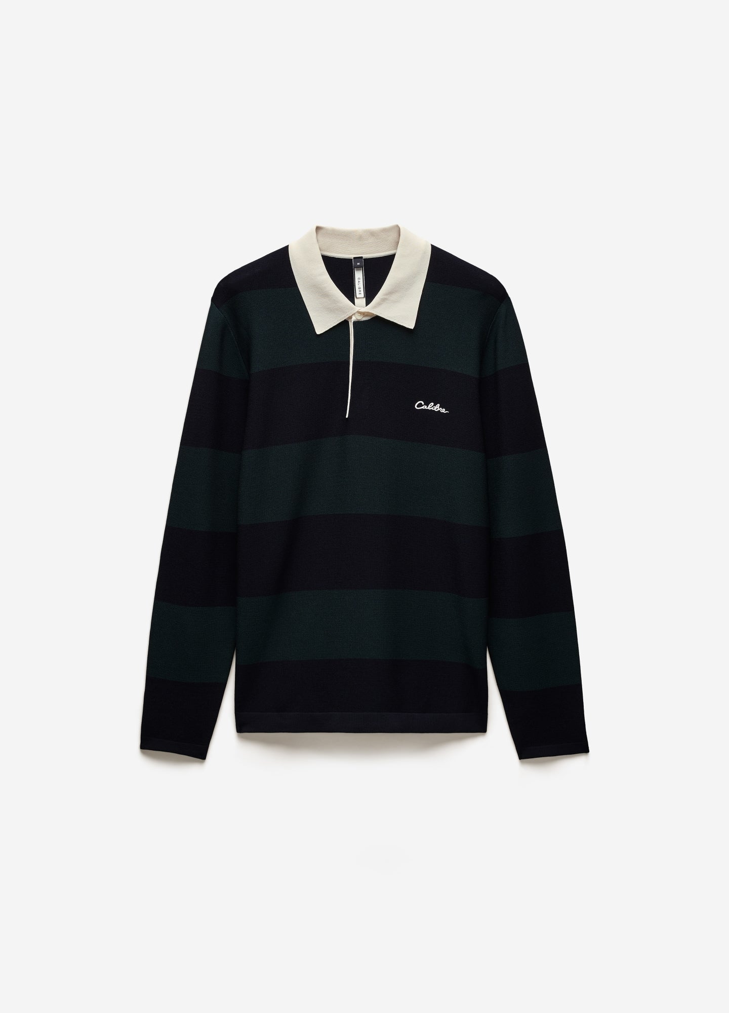 Striped Long Sleeve Rugby Navy
