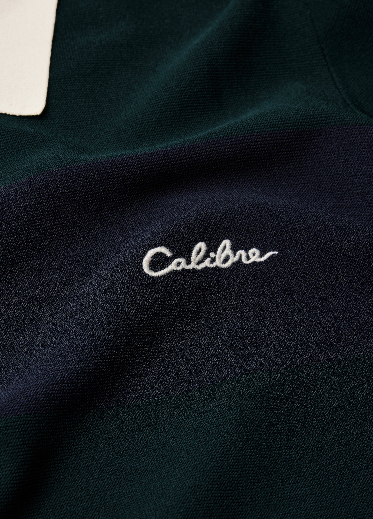 Striped Long Sleeve Rugby Navy
