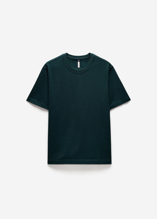 Relaxed Crew T-shirt Bottle Green