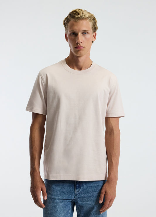 Relaxed Crew T-shirt Shell Pink