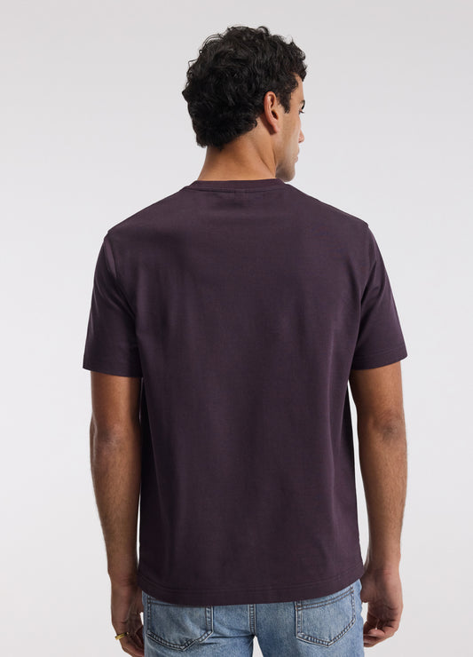 Relaxed Crew T-shirt Plum