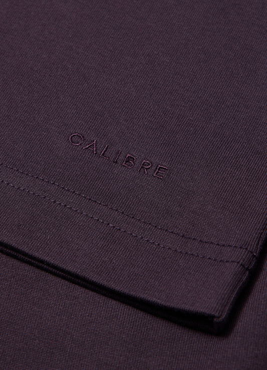 Relaxed Crew T-shirt Plum