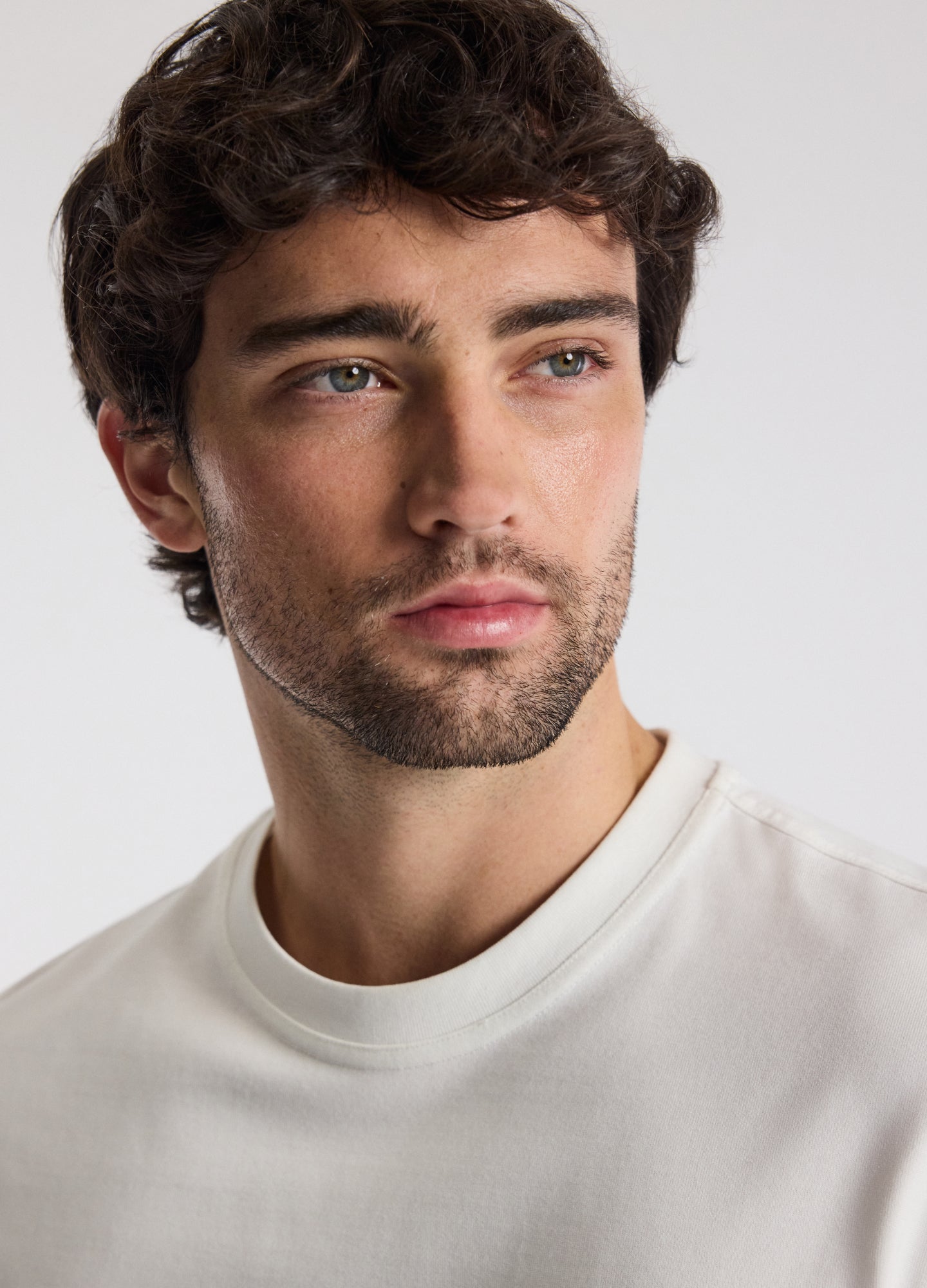 Relaxed Crew T-shirt Off White
