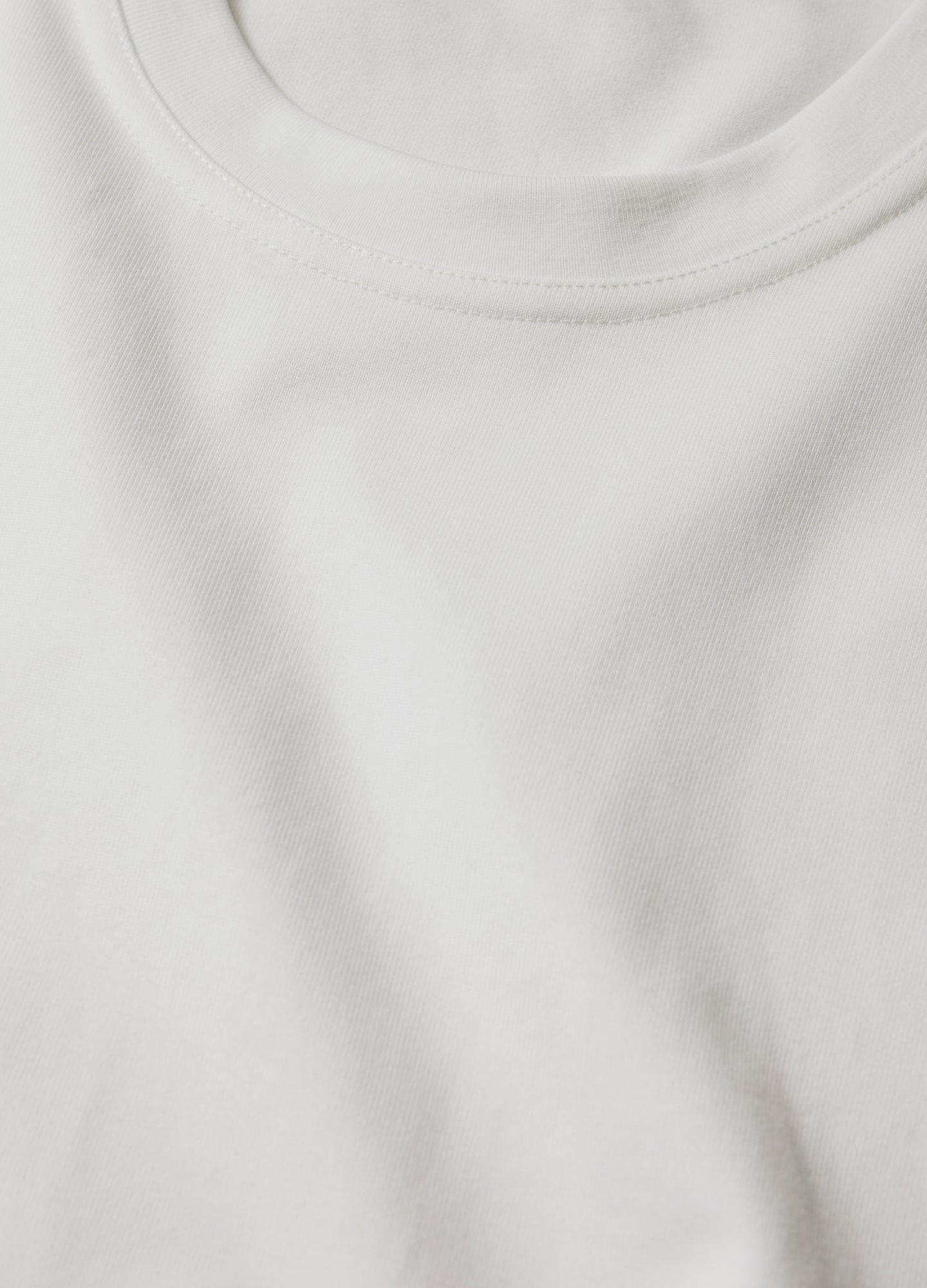 Relaxed Crew T-shirt Off White