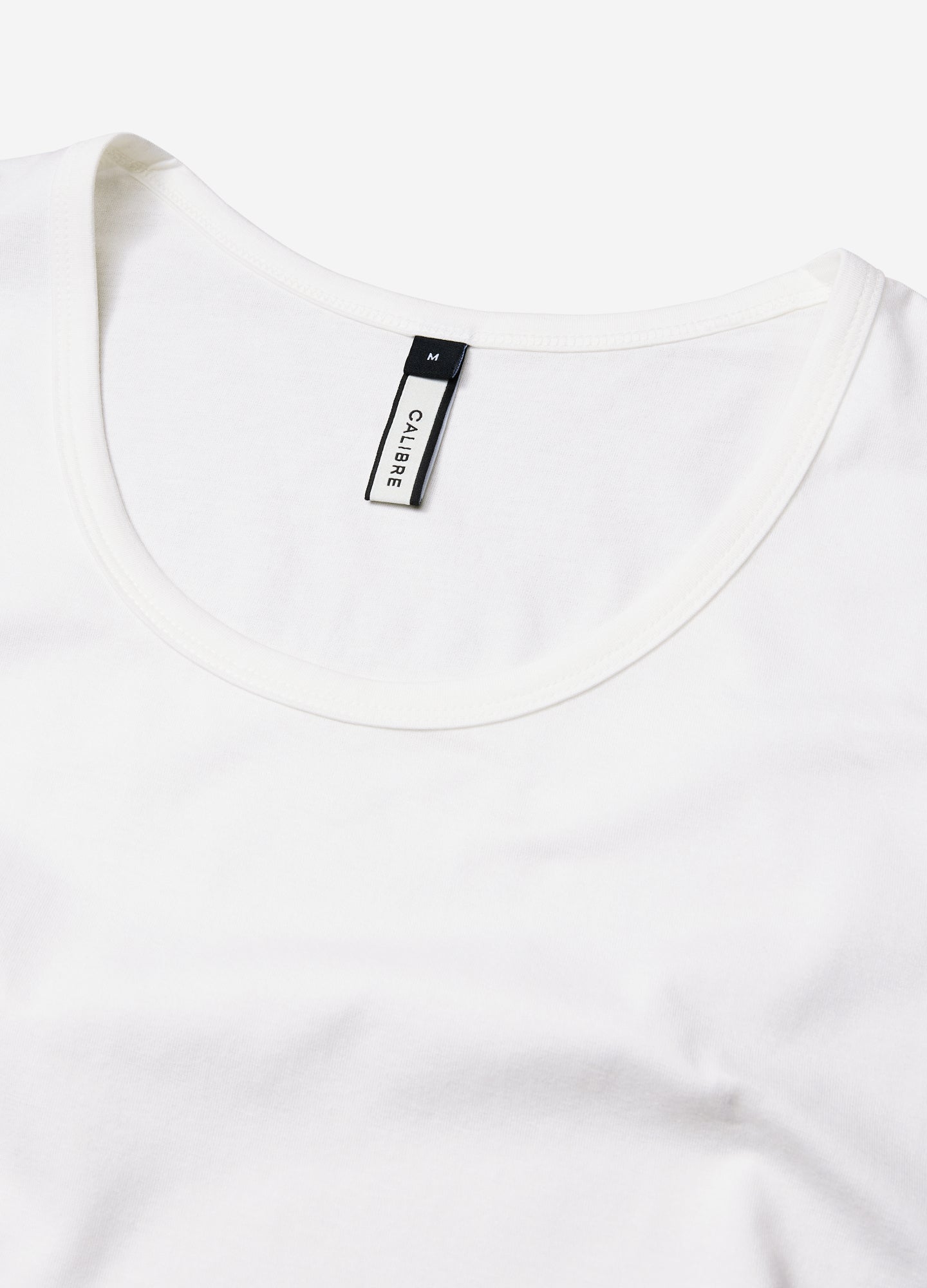 Scoop Neck T-shirt White