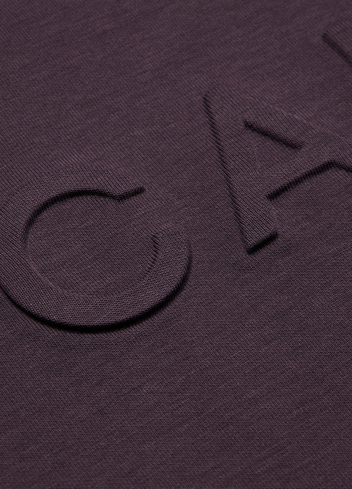 Relaxed Fit Logo Sweat T-shirt Plum