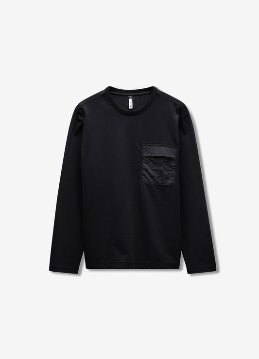 Long Sleeve Utility T-shirt Black
