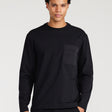 Long Sleeve Utility T-shirt Black