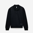 Polo Neck Sweat Top Black