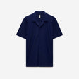 Performance Cuban Collar Shirt Royal Blue