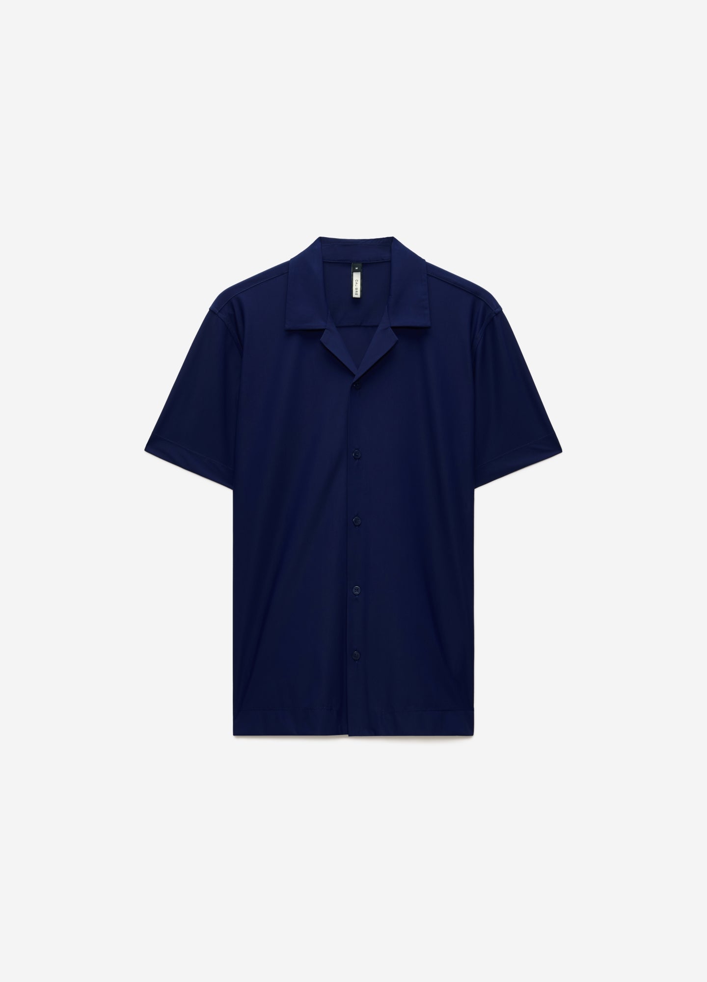 Performance Cuban Collar Shirt Royal Blue