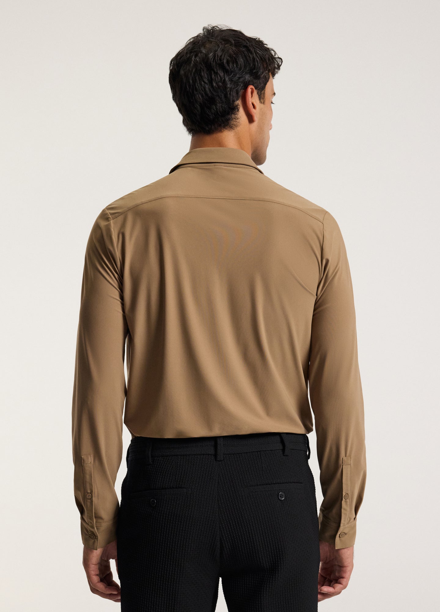 Performance Long Sleeve Shirt Camel
