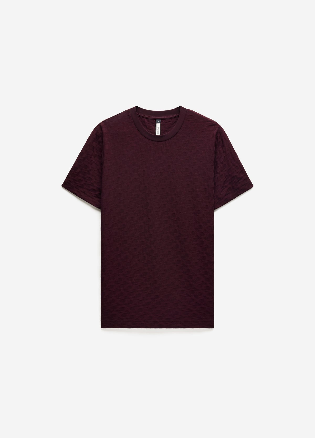 Monogram Jacquard T-shirt Oxblood