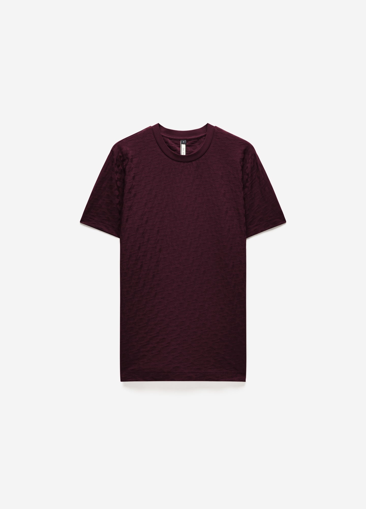 Monogram Jacquard T-shirt Oxblood