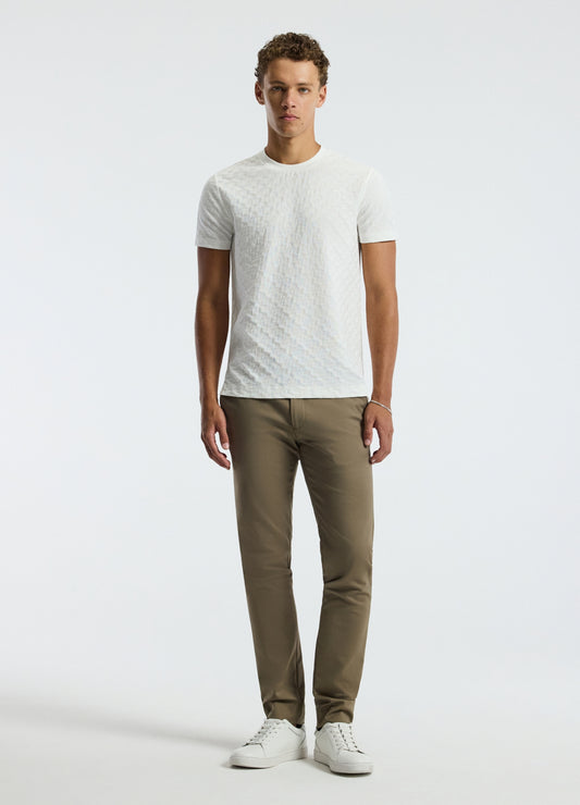 Monogram Jacquard T-shirt White