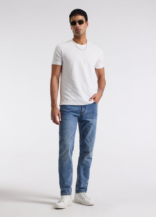 Monogram Jacquard T-shirt White