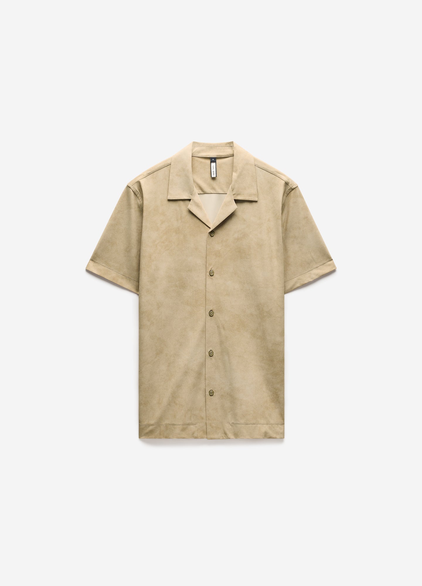 Performance Cuban Collar Shirt Putty