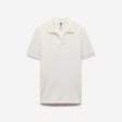 Chevron Jacquard Polo Cream