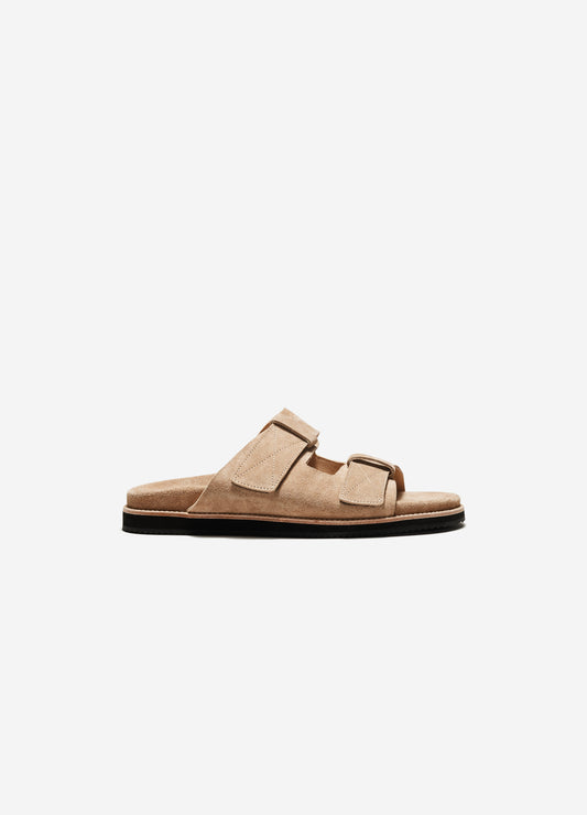 Double Strap Sandal Stone