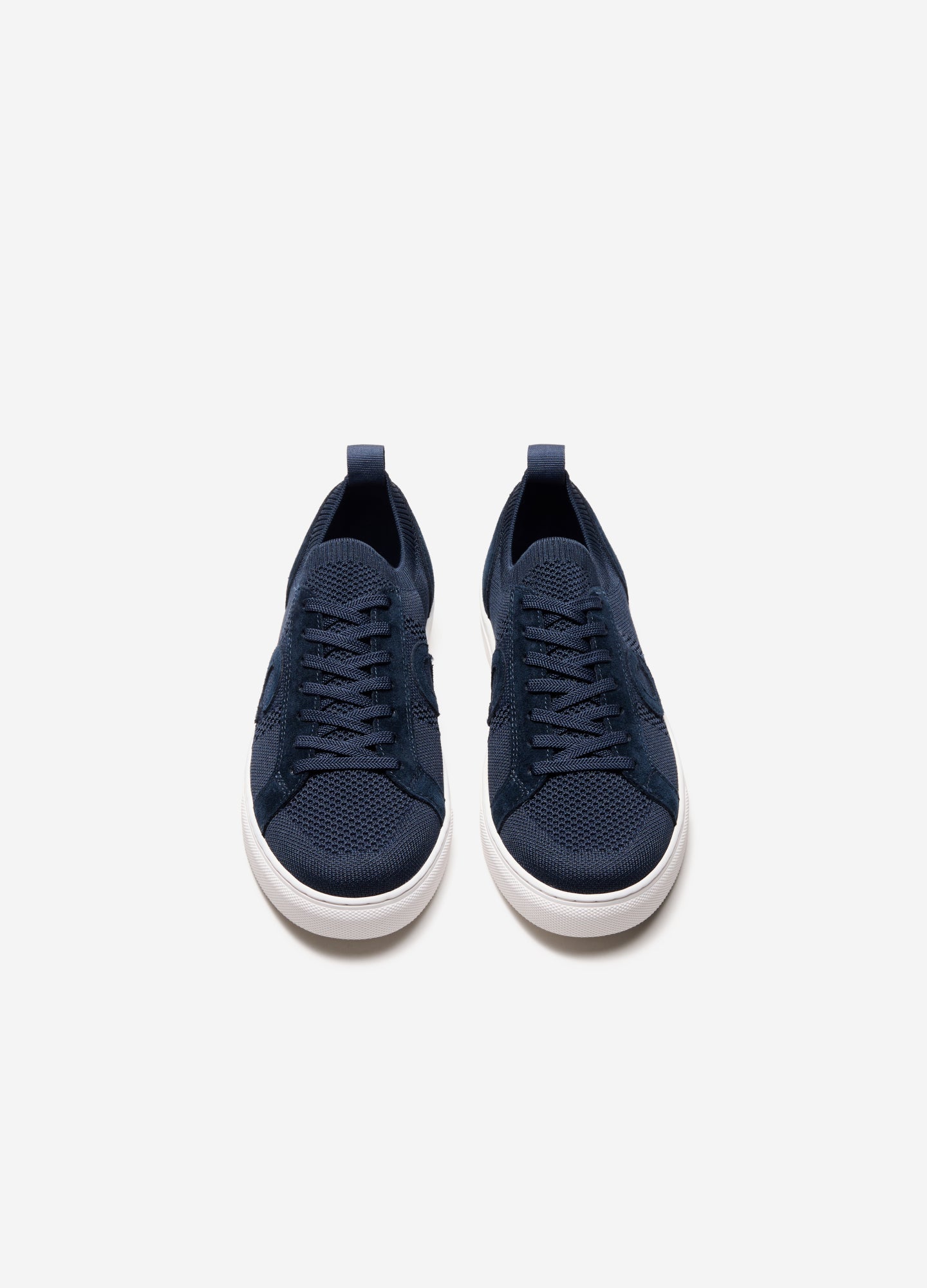 Knit Monogram Sneaker Navy