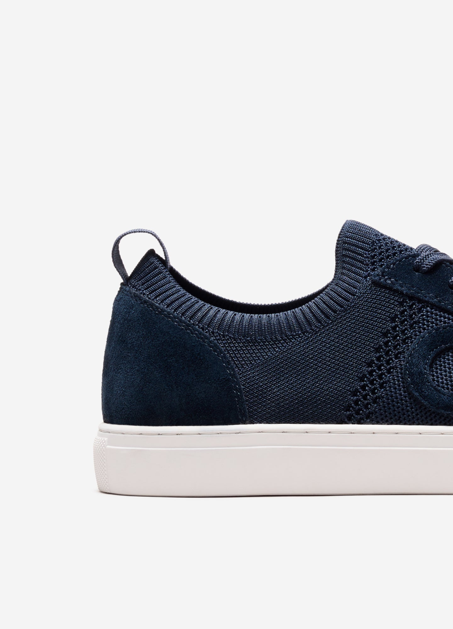 Knit Monogram Sneaker Navy
