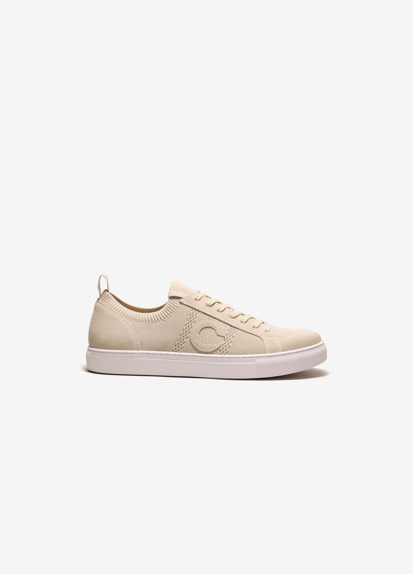 Knit Monogram Sneaker Sand