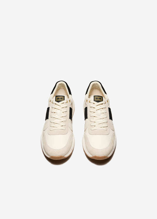 Stripe Sport Sneaker Cream Combo