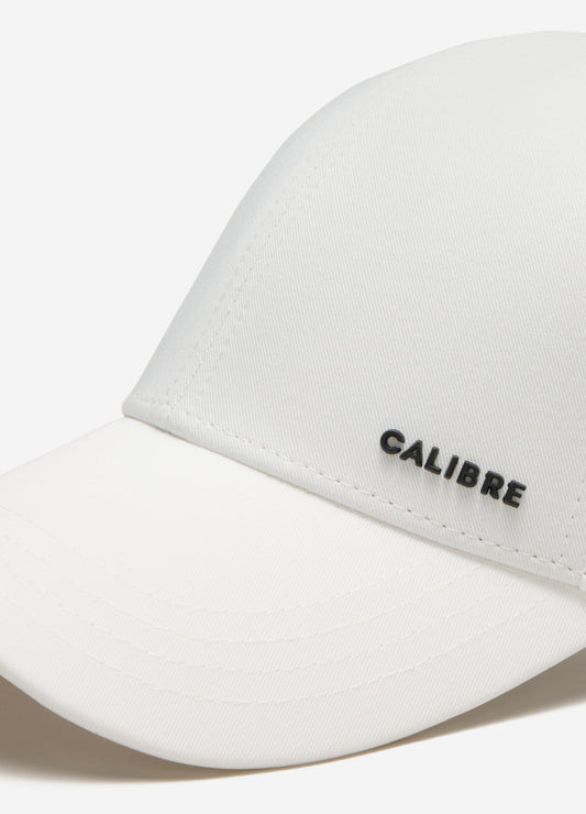 Logo Plate Cap White