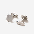 Textured Silver Cufflinks Silver