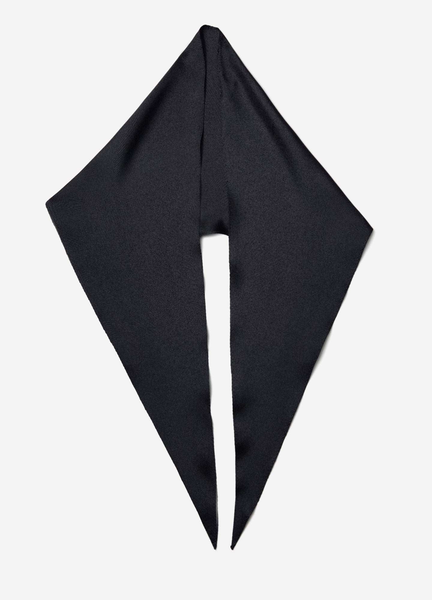 Silk Neck Tie Black