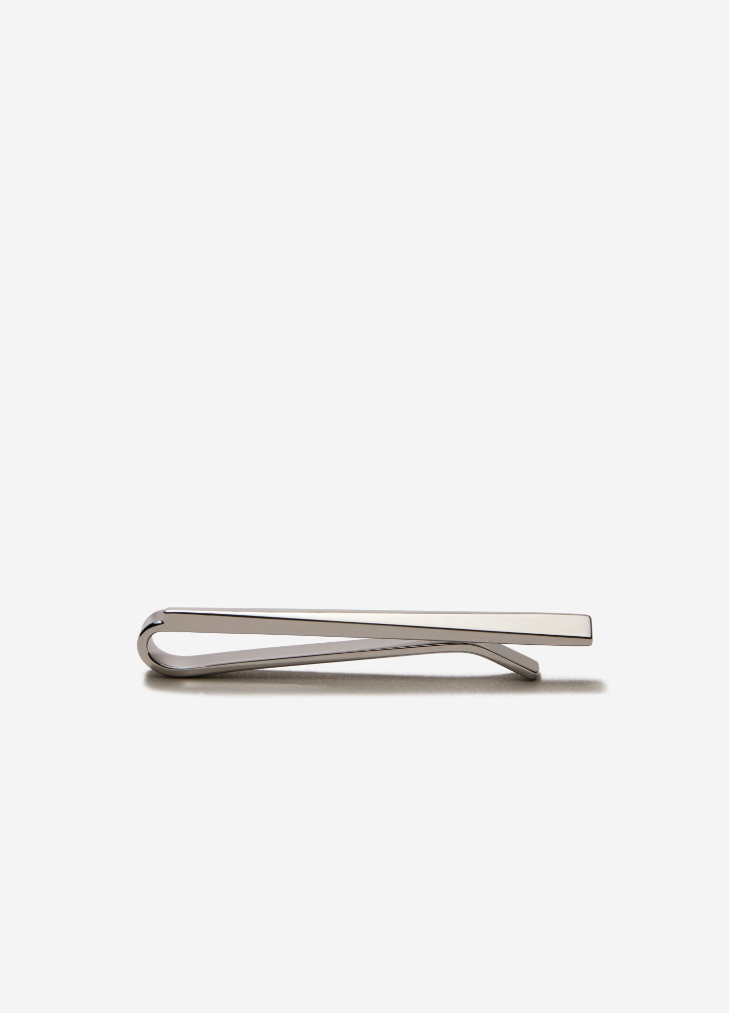 Wave Tie Bar Silver