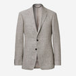 End on End Linen Blazer Natural