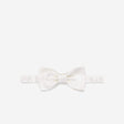 Italian Silk Bow Tie Ivory