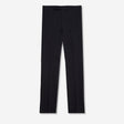 Slim Stretch Mercerised Cotton Pants Navy Dark